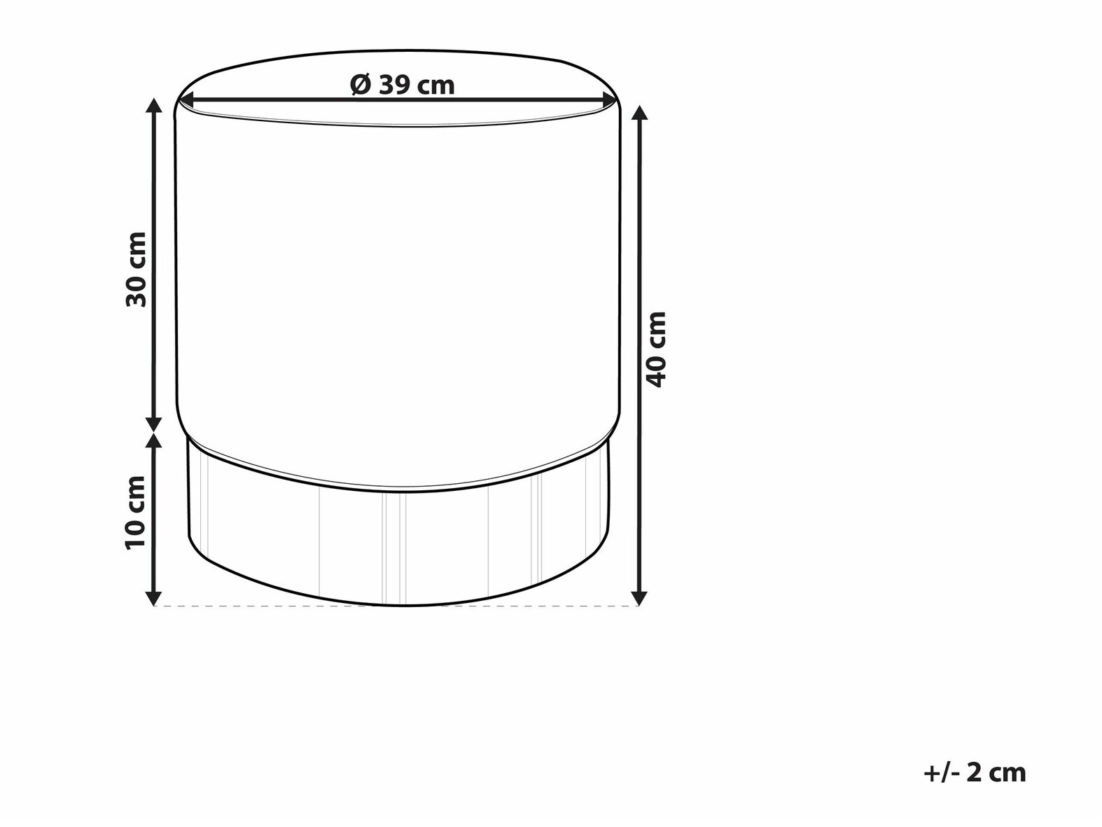 Tabure Berwyn 1553 (Plava)