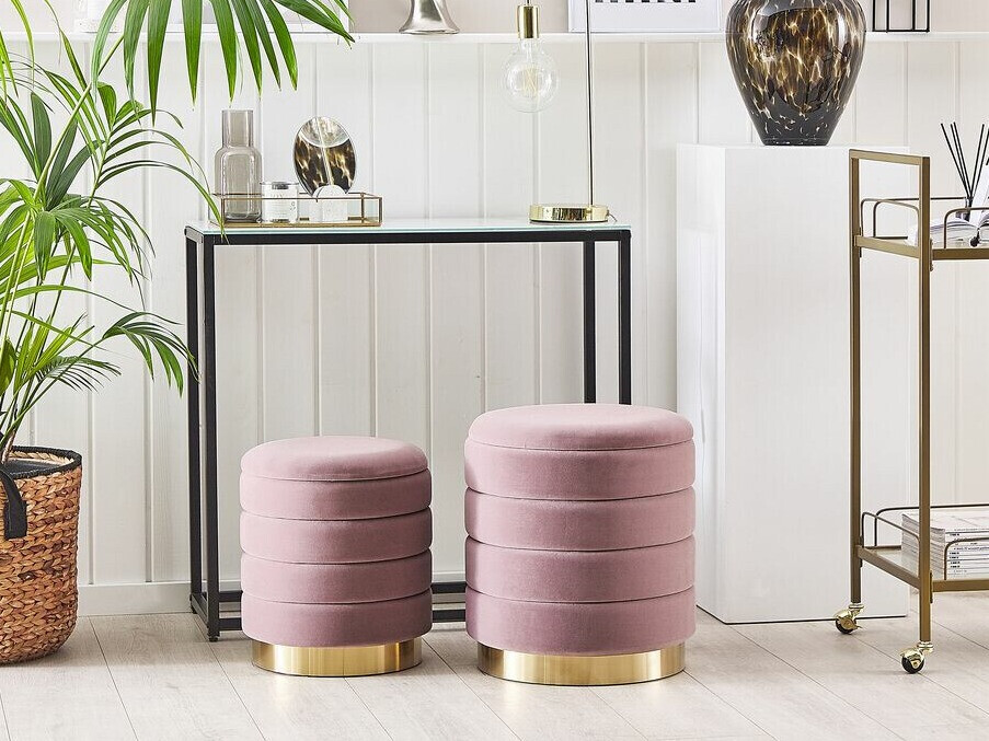 Set taburea Berwyn 1577 (Ružičasta)