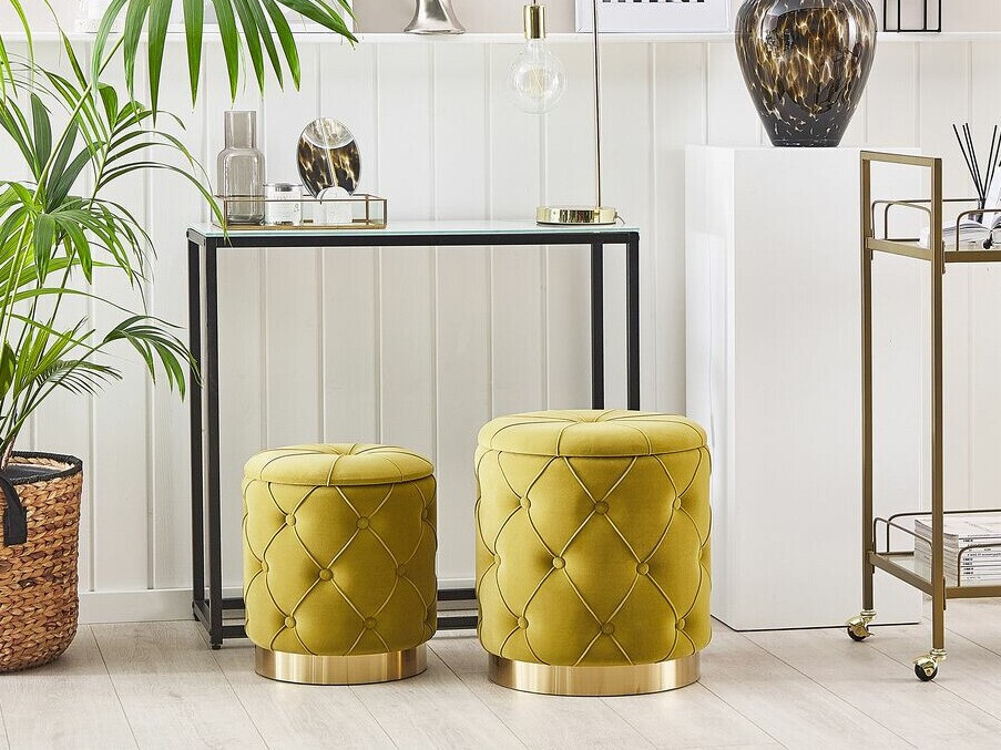 Set taburea Berwyn 1580 (Tamno žuta)