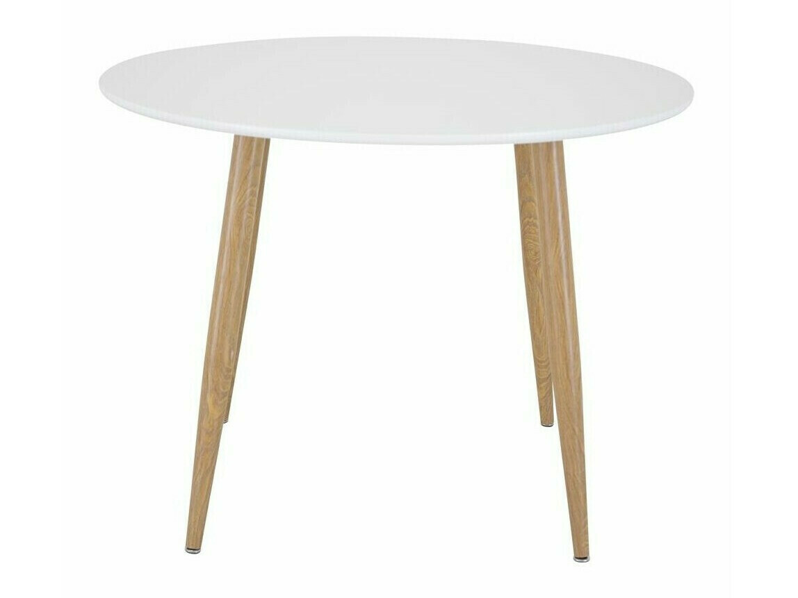 Stol Dallas 126 (Bijela + hrast)