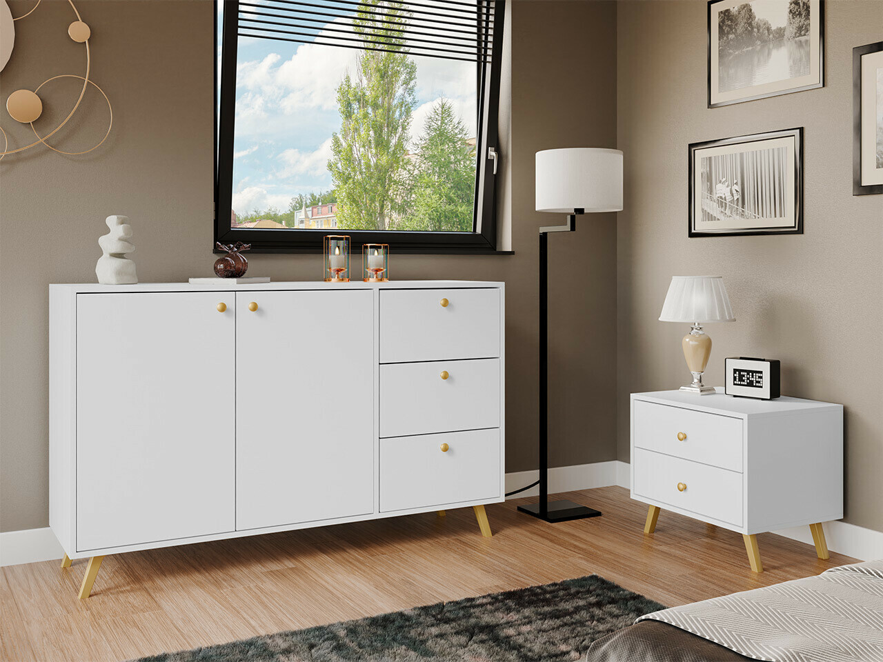 Komoda Monfera 100 (Bijela)