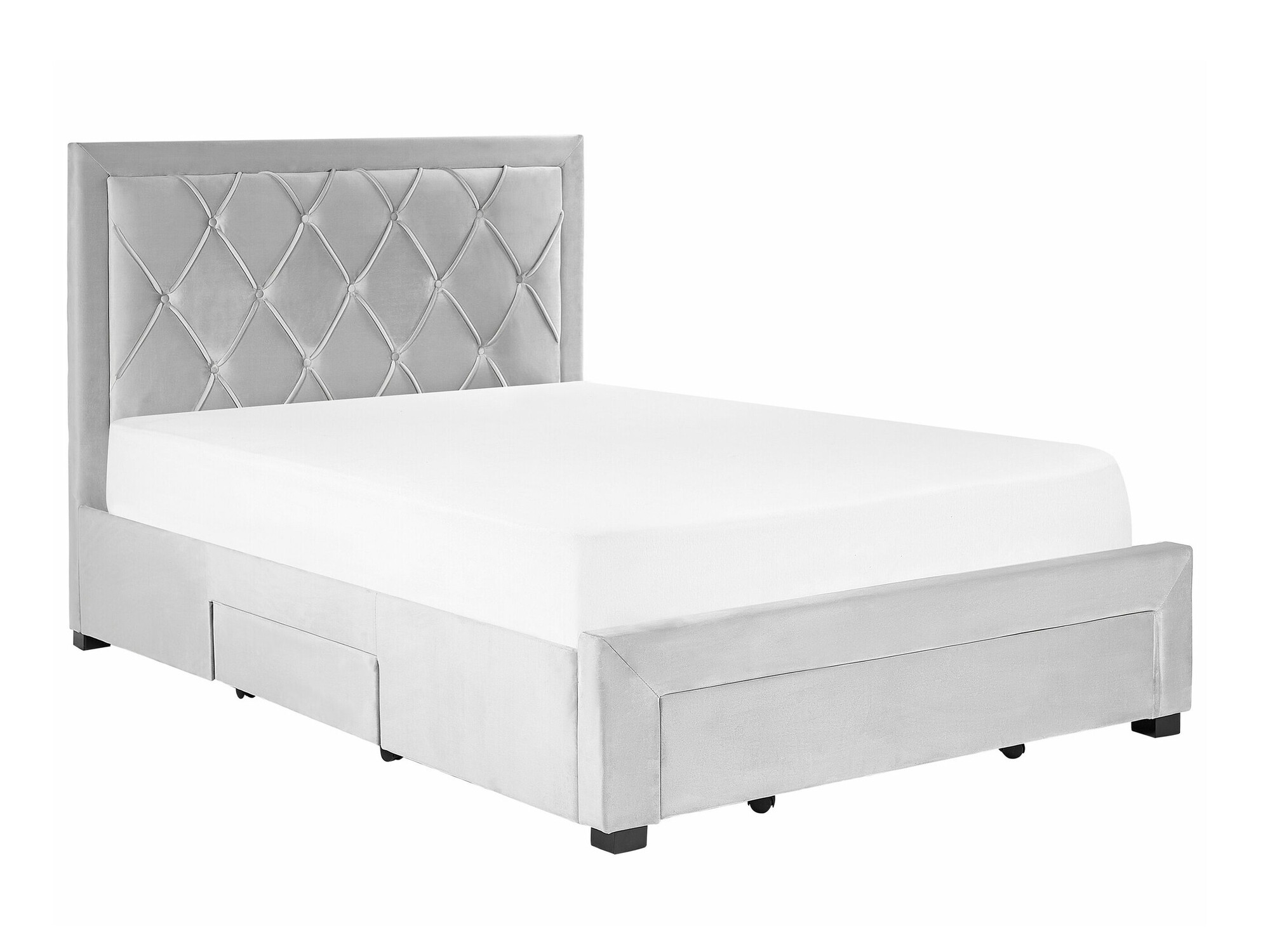 Krevet Berwyn 1607 (Svijetlo siva)