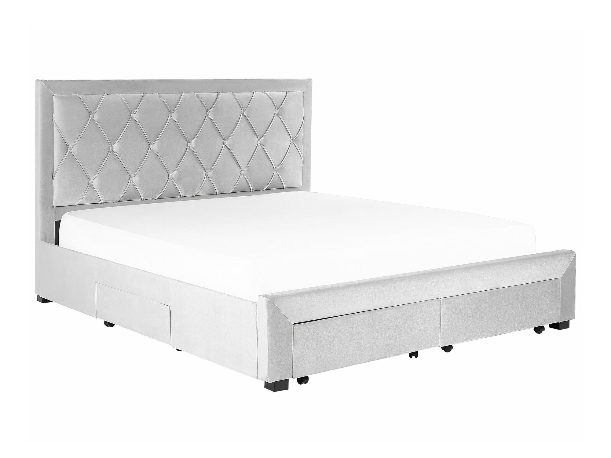 Krevet Berwyn 1607 (Svijetlo siva)