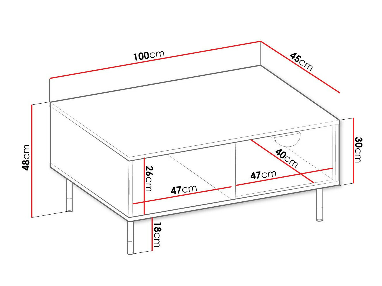 Stolić za kavu Comfivo Vitis I