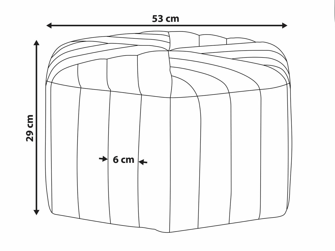 Tabure Berwyn 1628 (Žuta)