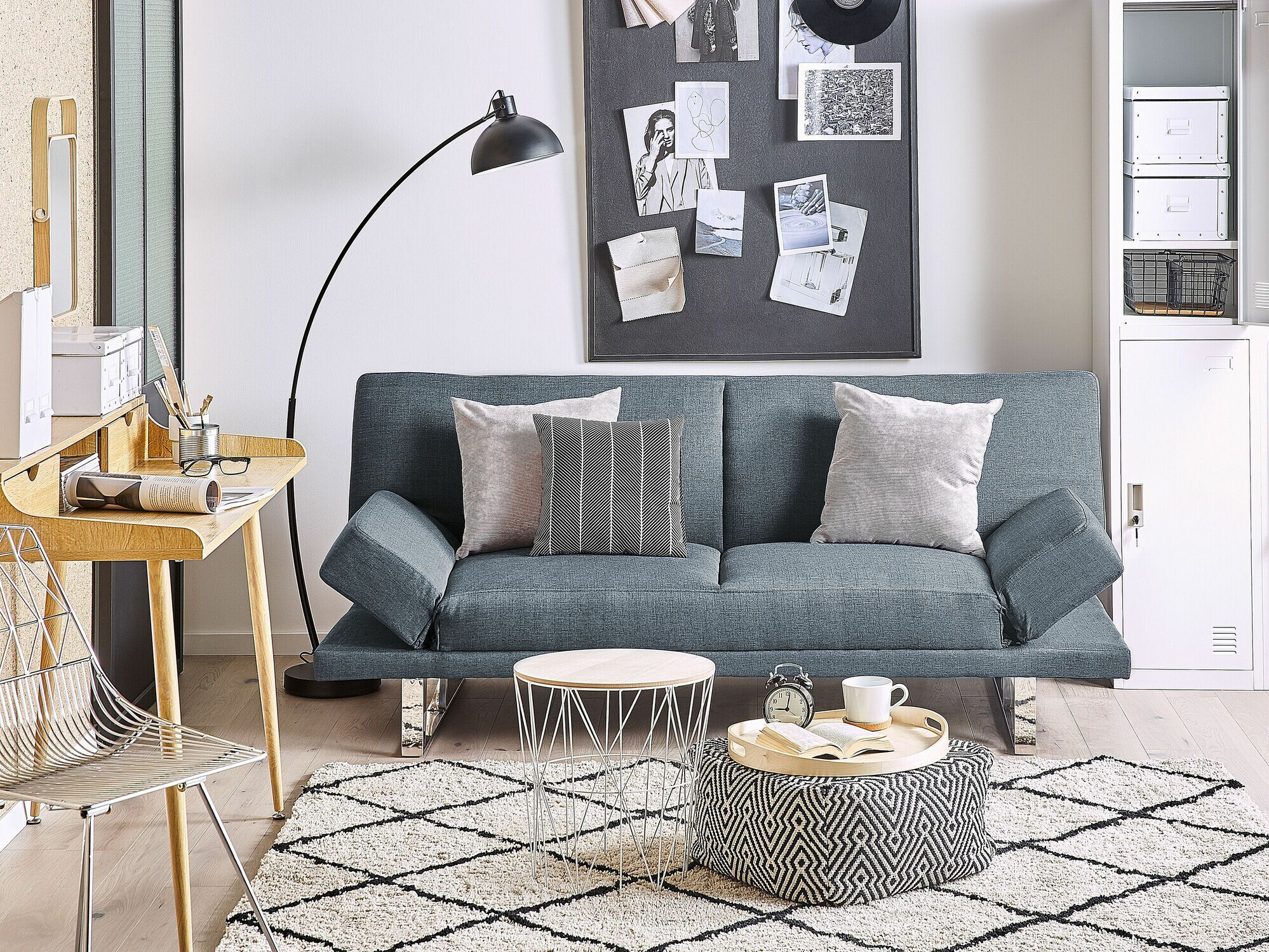 Kauč na razvlačenje Berwyn 1646 (Tamno plava)