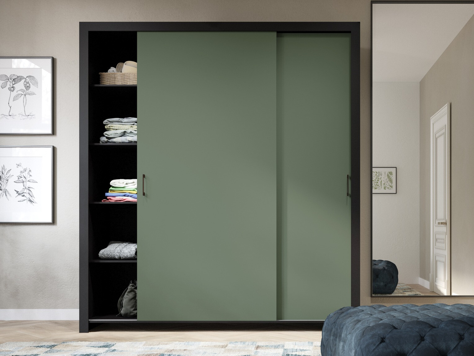 Ormar Murrieta 192 (Crna + Zelena)