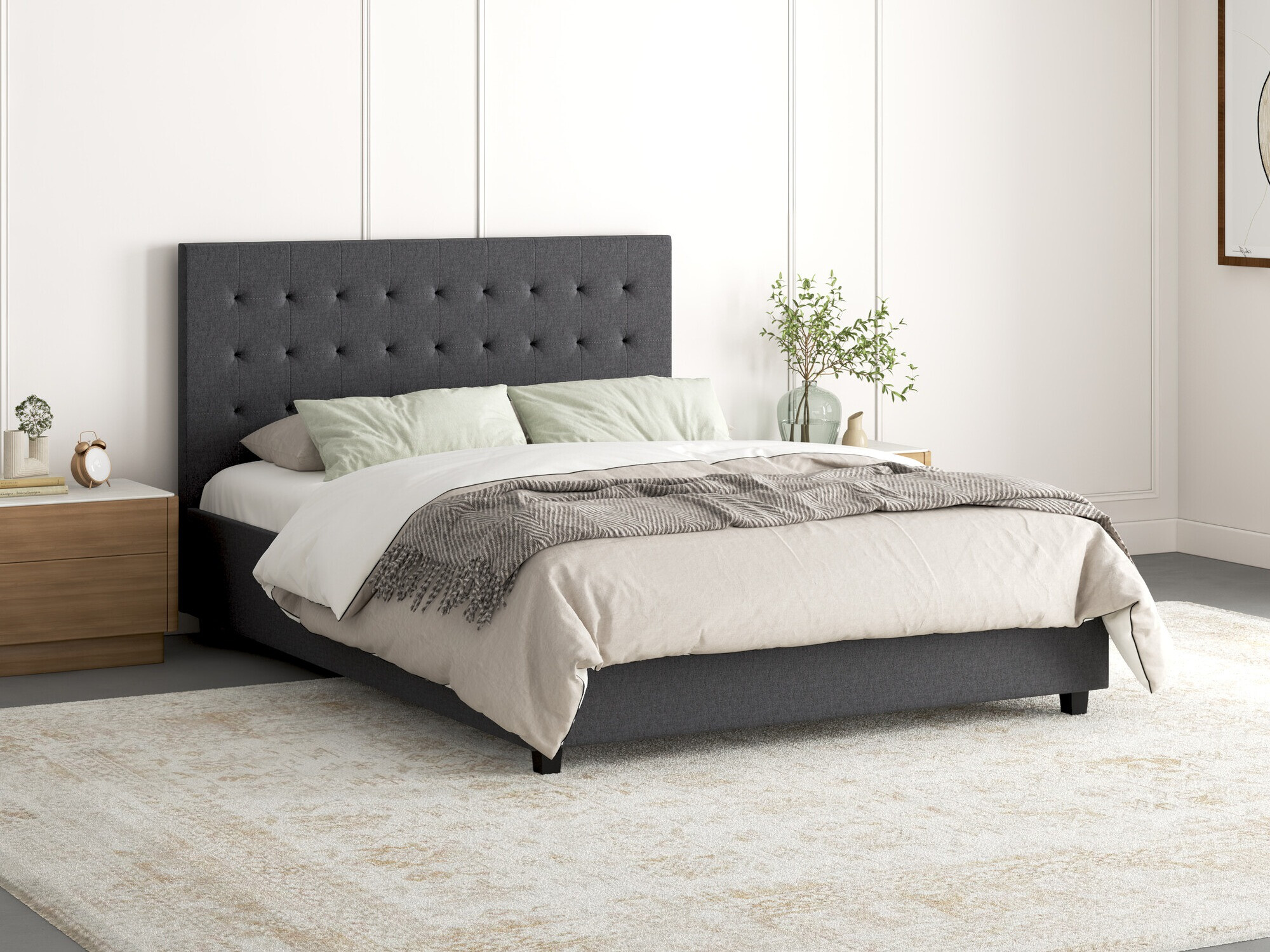 Krevet Denton 1266 (Antracit)