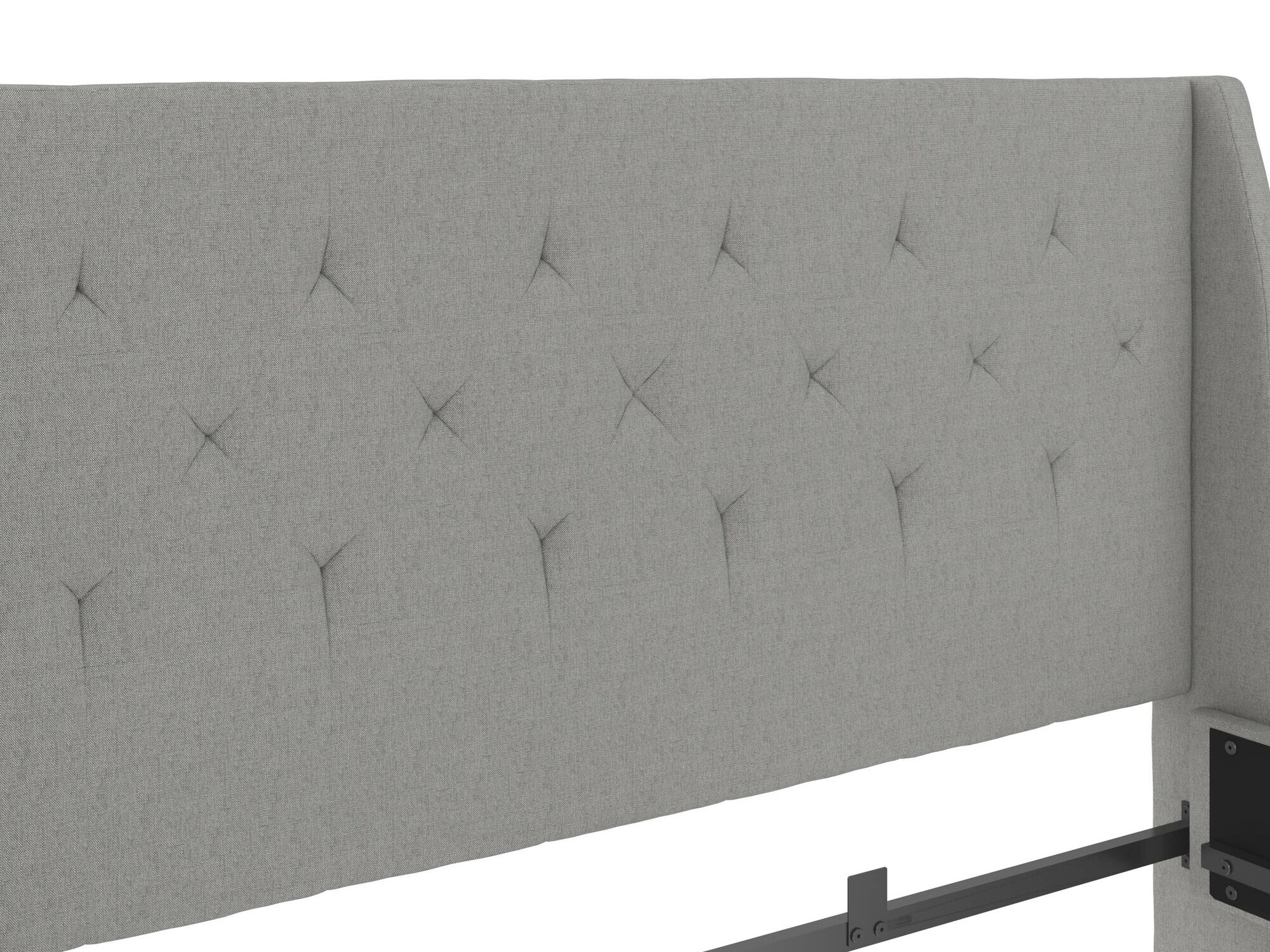 Krevet Denton 1267 (Svijetlo siva)