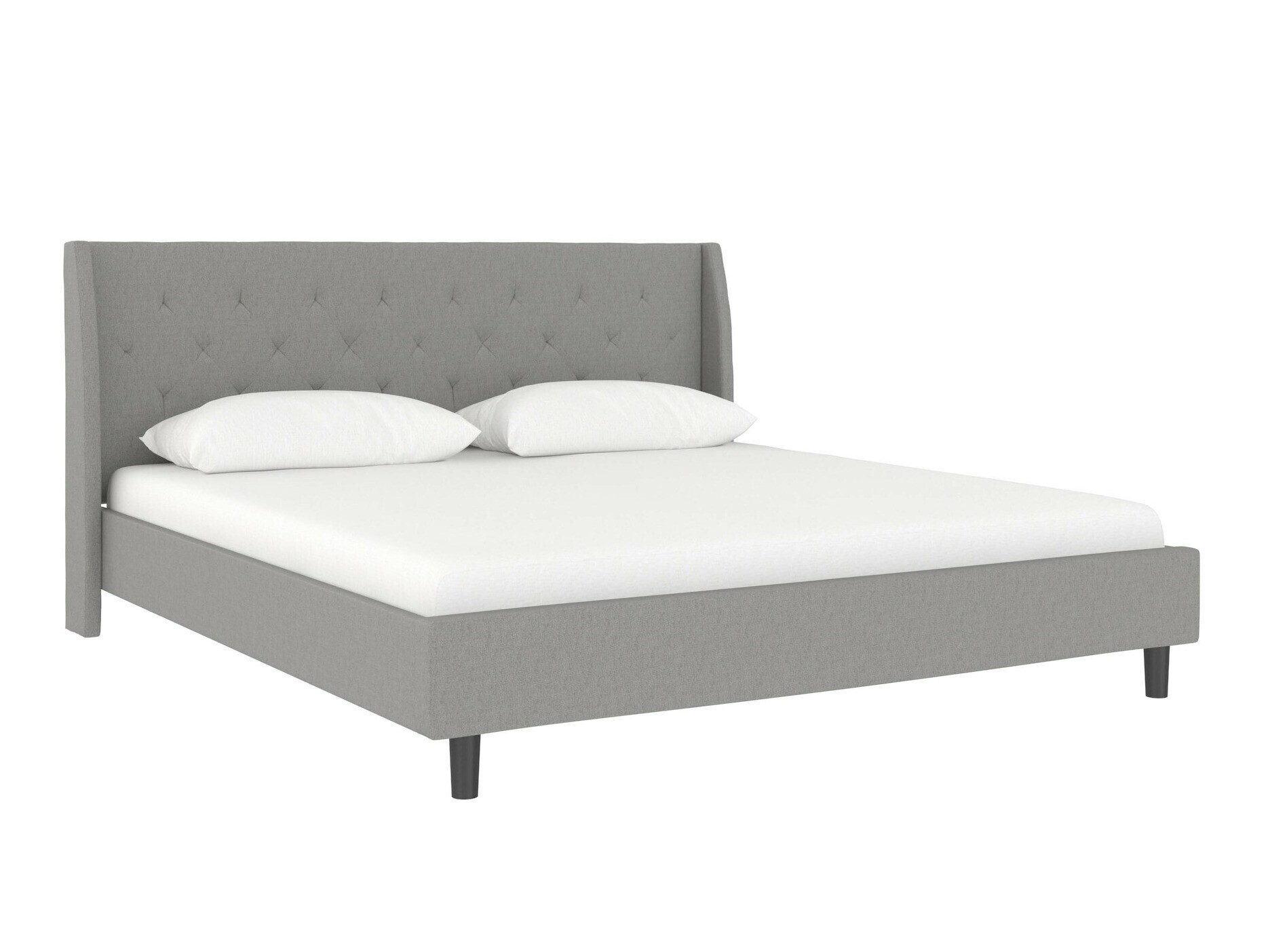 Krevet Denton 1267 (Svijetlo siva)