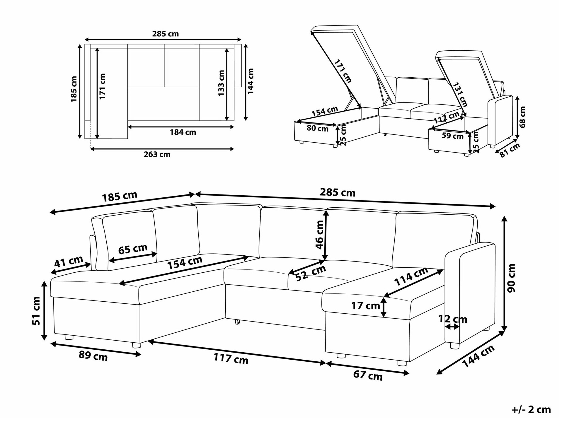 Kutna garnitura Berwyn 1657 (Svijetlo siva)