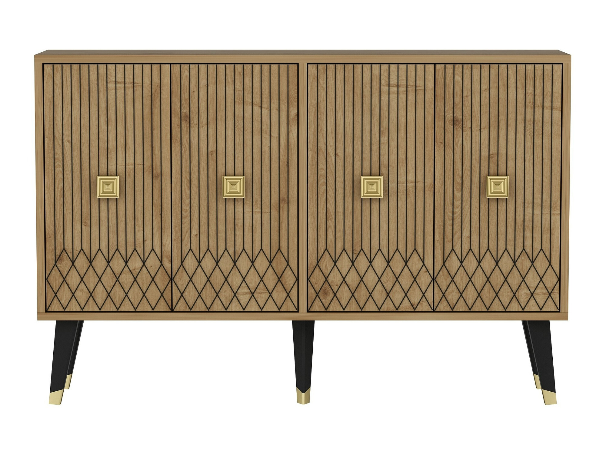 Ormarić Dunliru 100 (Hrast + Zlatna)