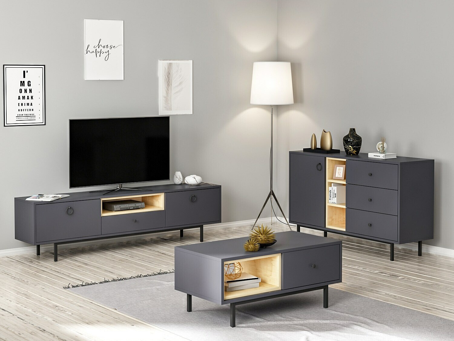 Set za dnevni boravak Kailua 1685