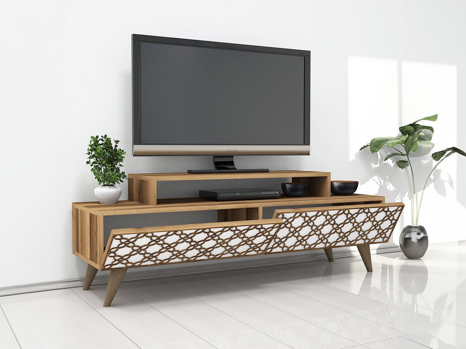 TV stol Kailua 160 (Orah + Bijela)