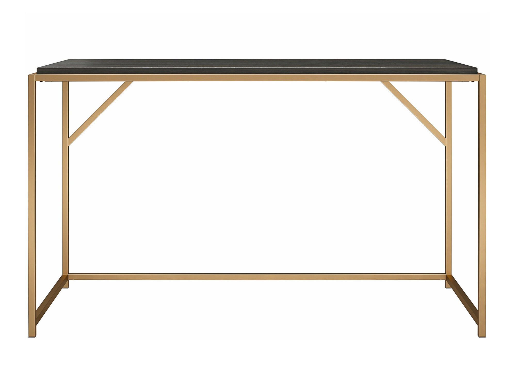 Uredski stol Tulsa 637 (Tamno smeđa + Zlatna)