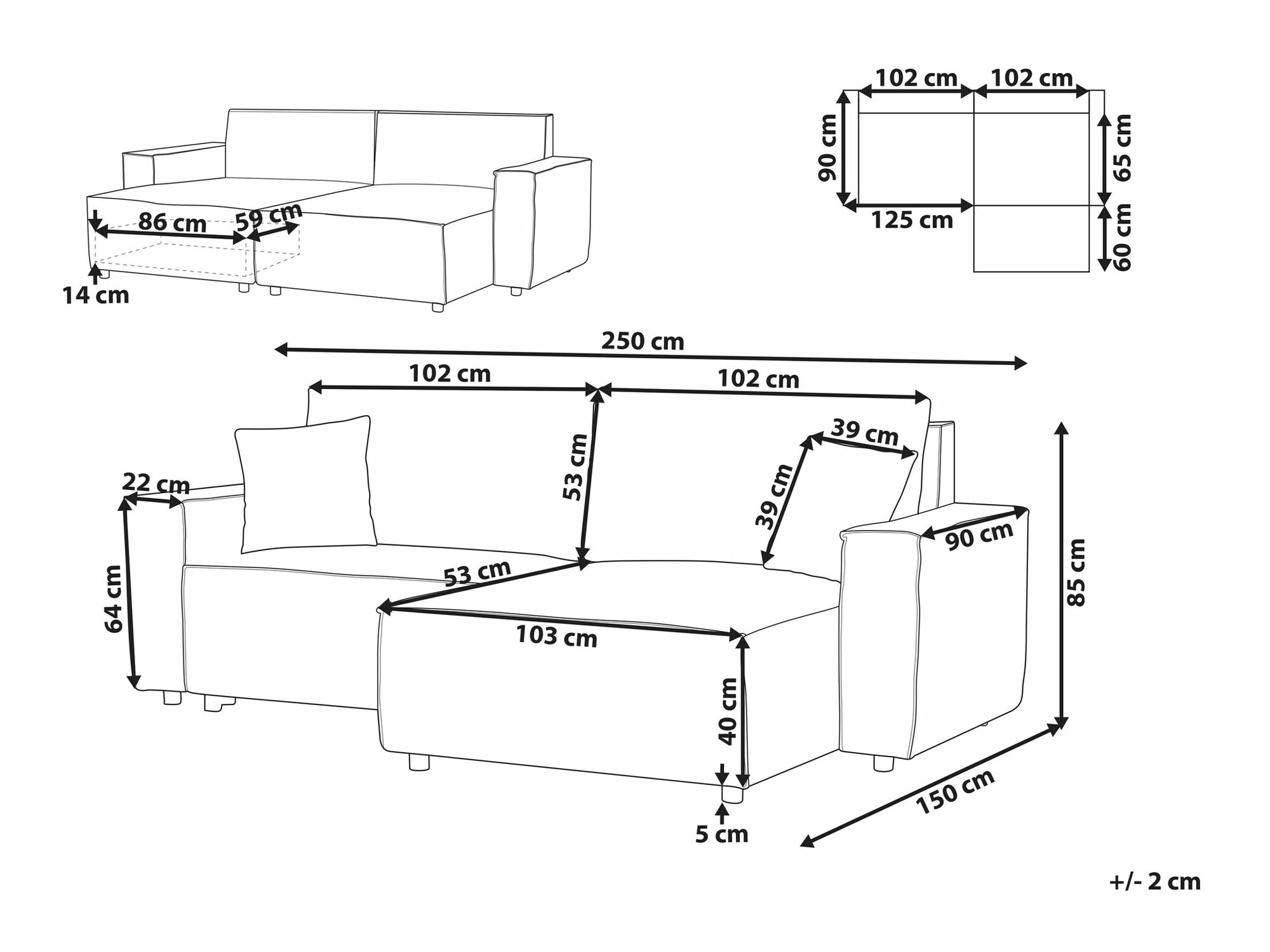 Kutna garnitura Berwyn 1678 (Taupe)