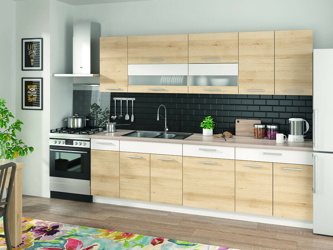 Modularan zidni ormarić Mode Beech 102