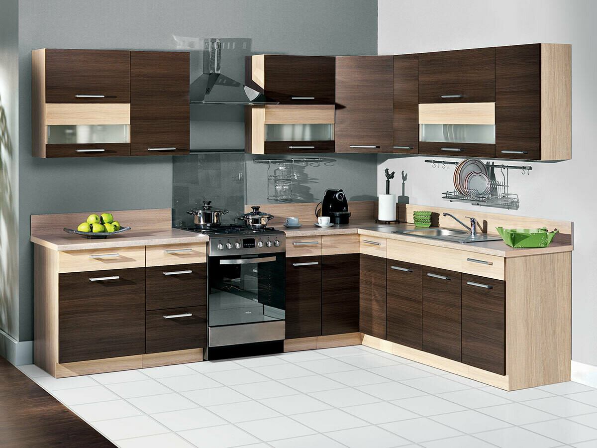 Modularan zidni ormarić Mode Dark 104