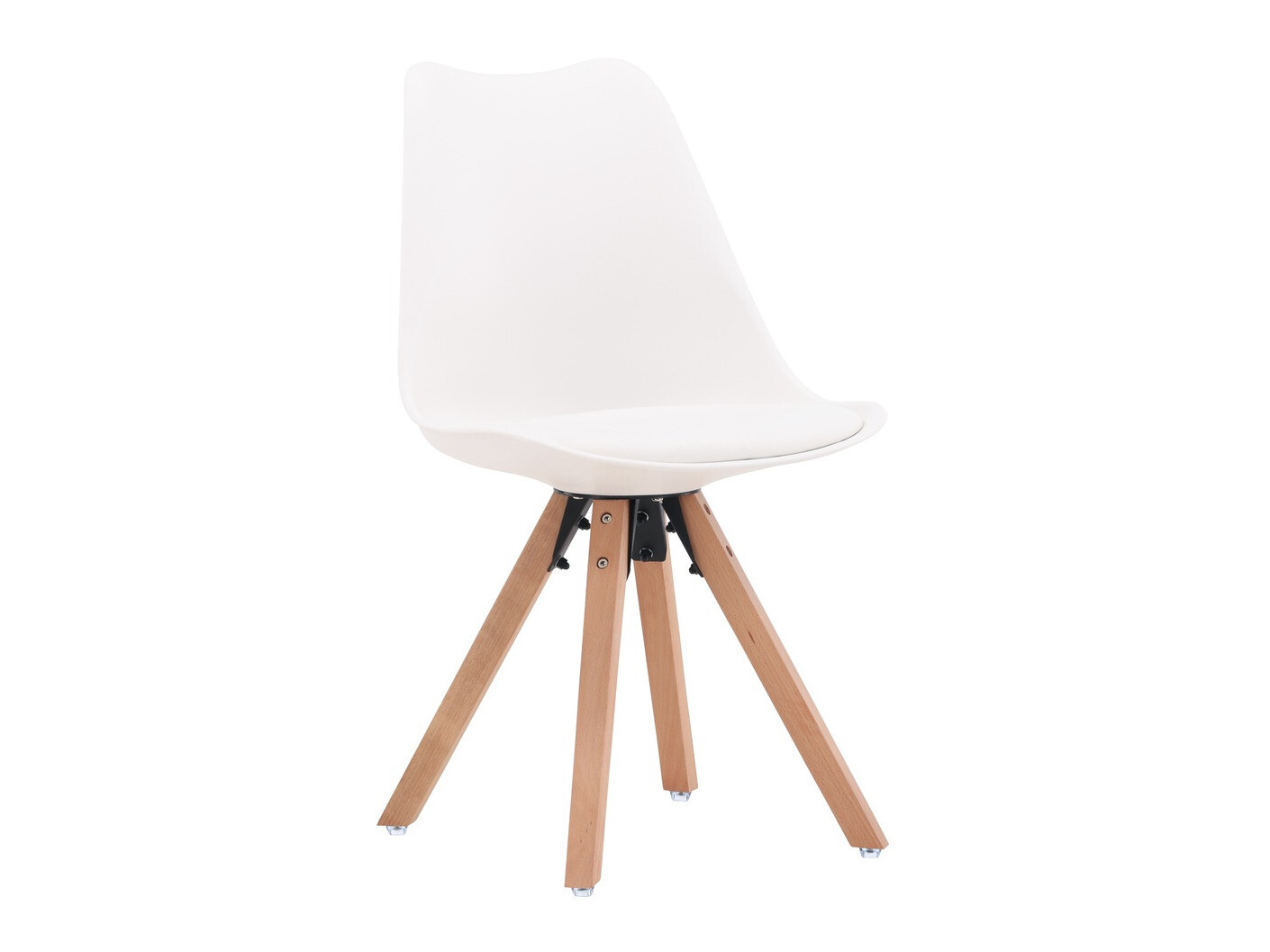 Blagovaonski set Dallas 4323 (Bijela + Svijetlo drvo)