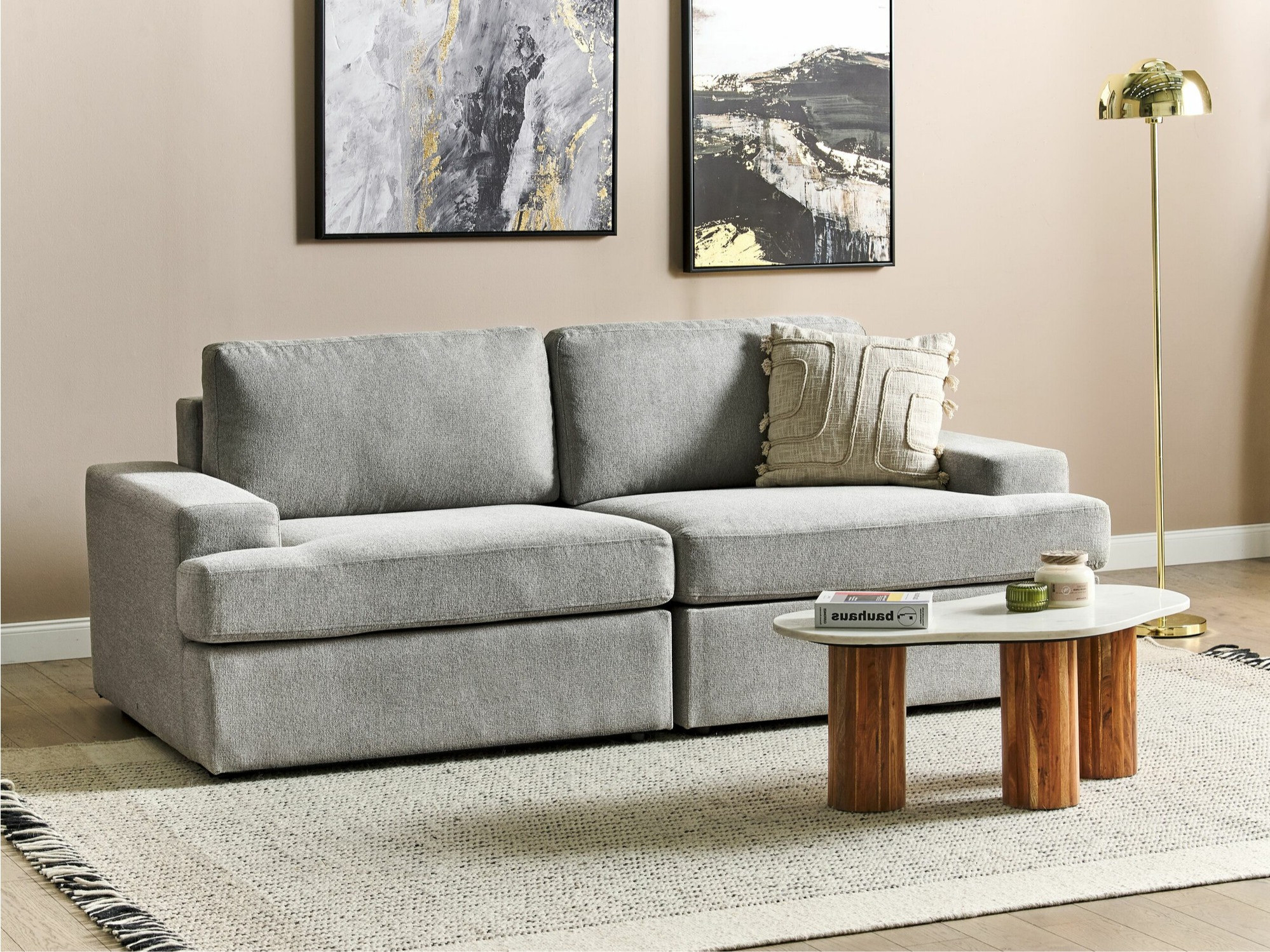 Kauč Berwyn 1690 (Svijetlo siva)