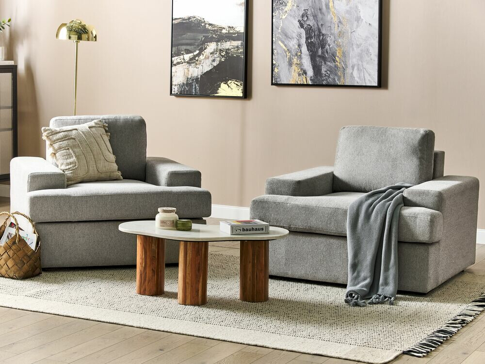 Tapecirani namještaj Berwyn 1691 (Svijetlo siva)