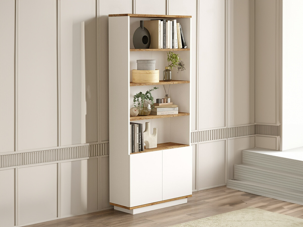 Polica Kailua 2659 (Bijela + Bor)