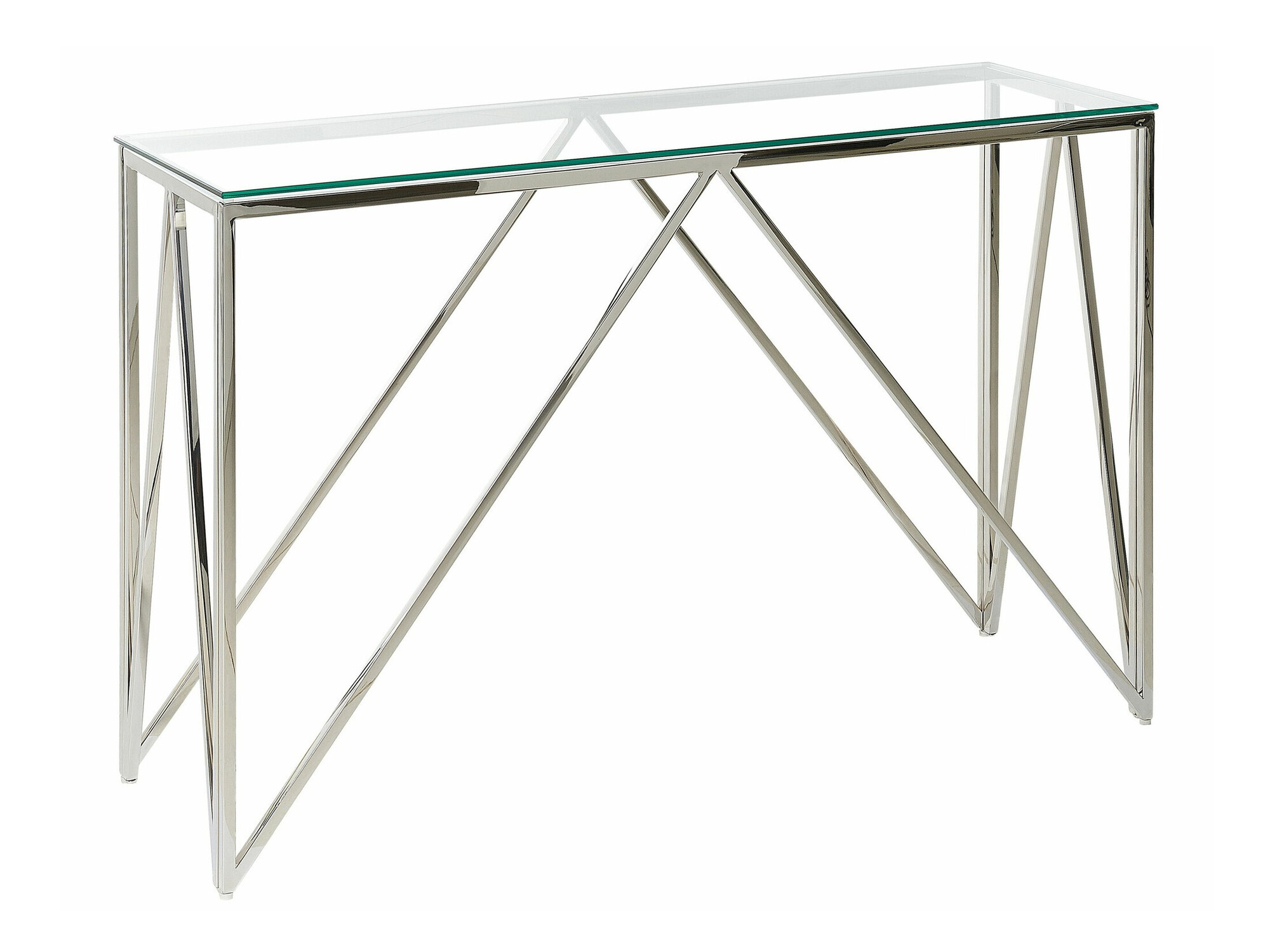 Konzolni stolić Berwyn 1698 (Srebrna)