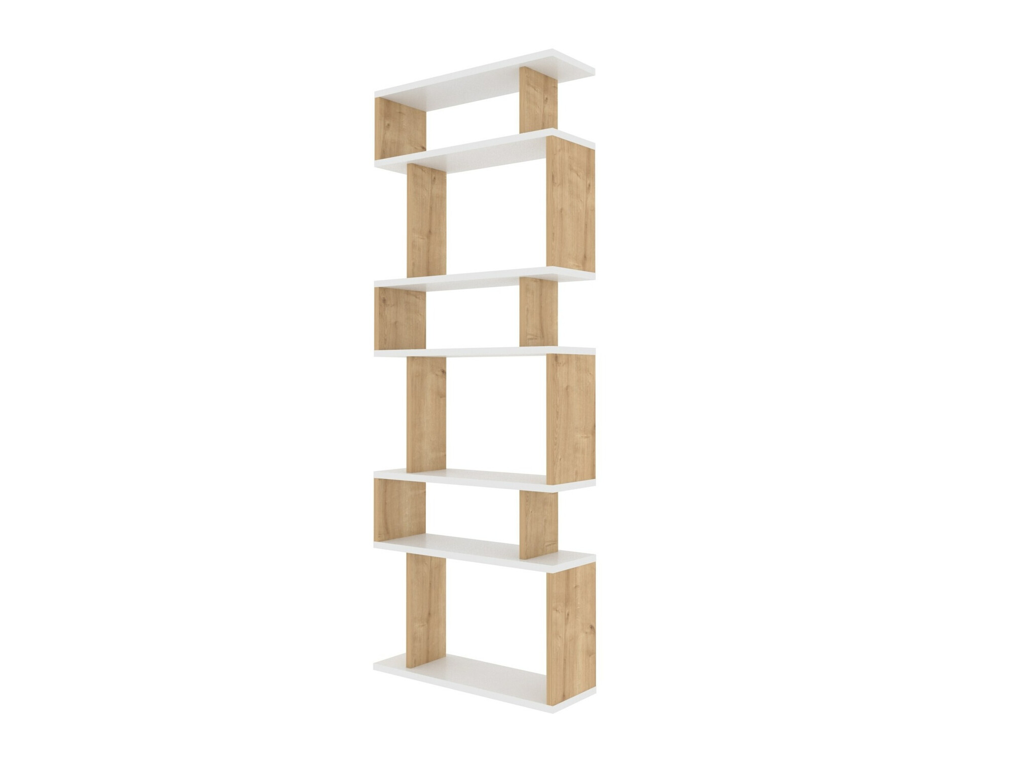 Polica Kailua 1834 (Bijela + Hrast)