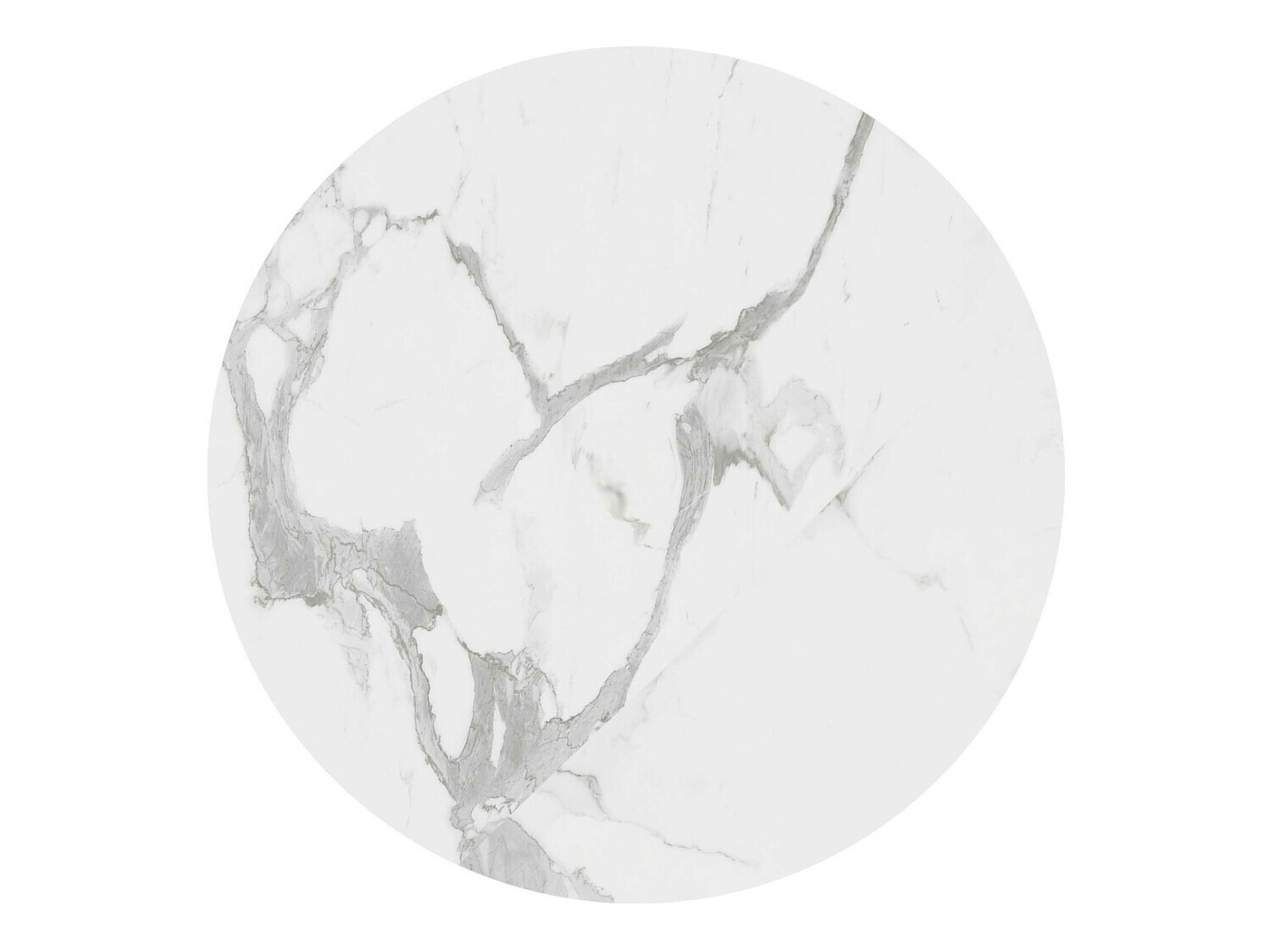 Set stolića za kavu Houston 951 (Bijeli mramor + Crna)