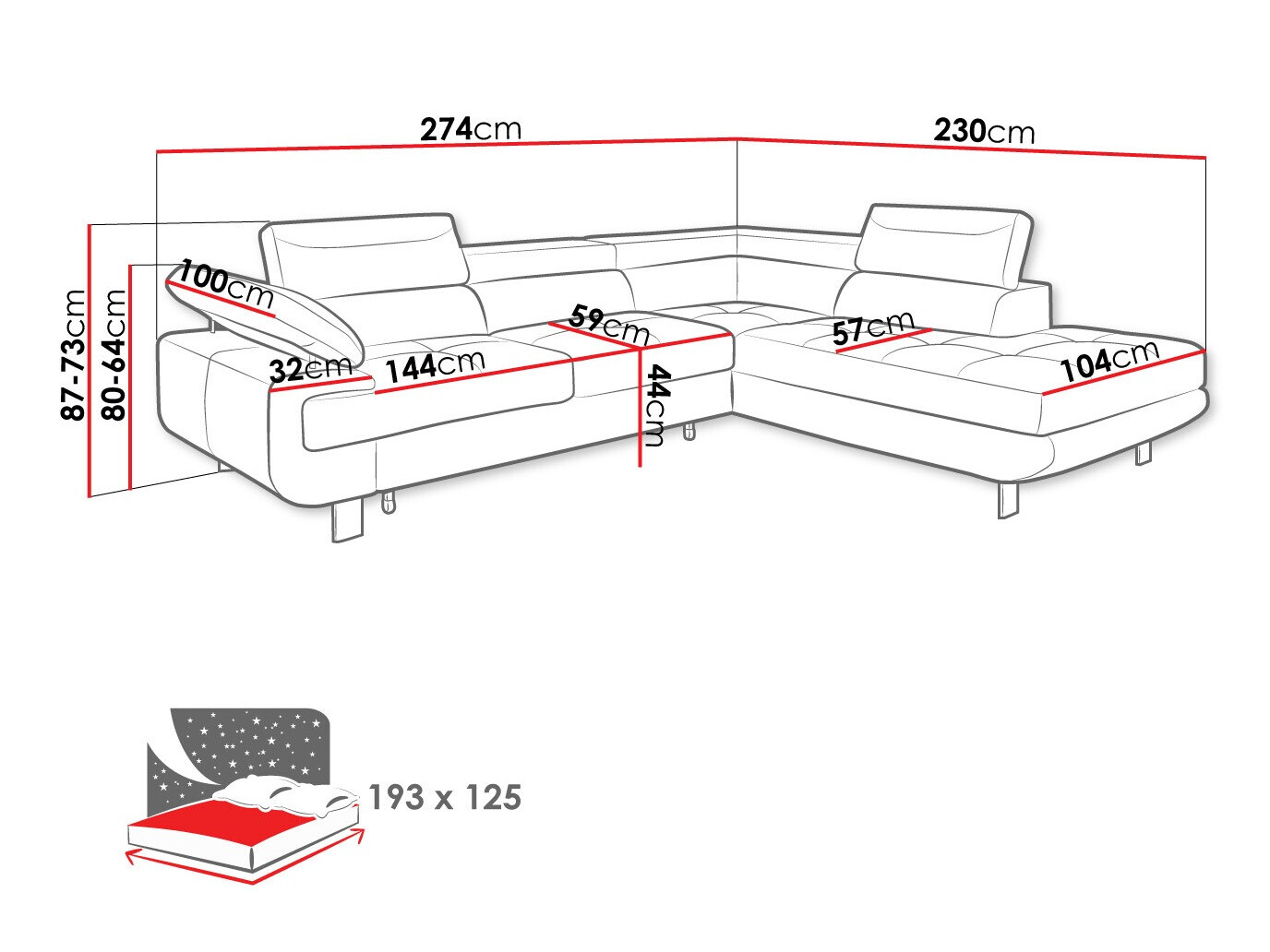Kutna garnitura Lincoln 188 (Barrel 03)