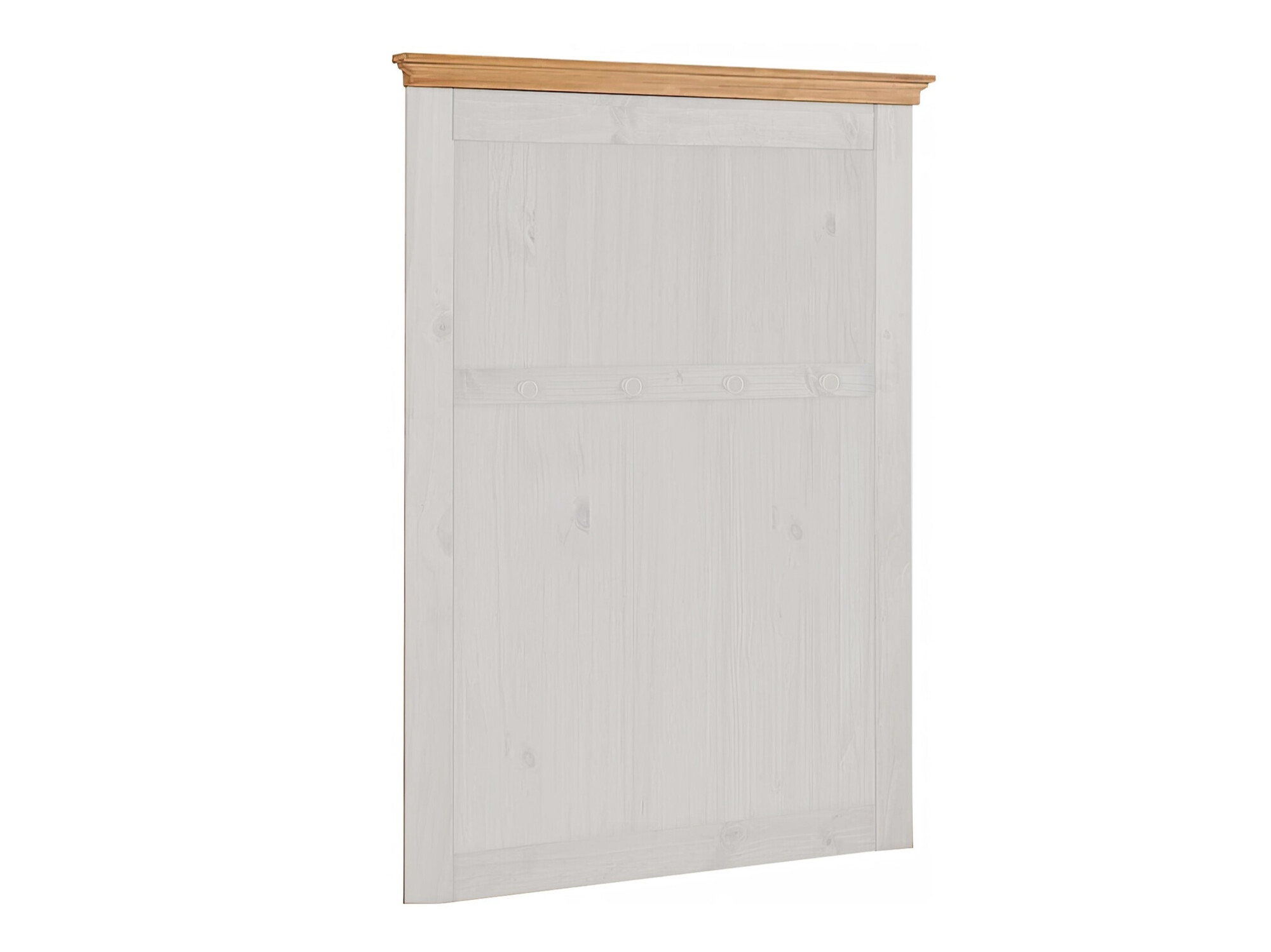 Vješalica Denton 1298 (Bijela + Svijetlo smeđa)