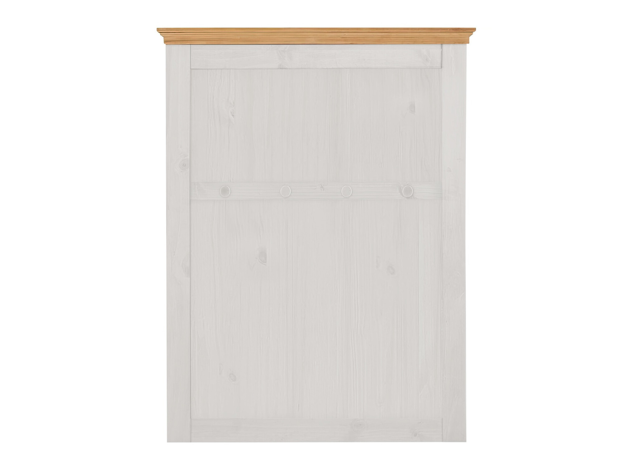 Vješalica Denton 1298 (Bijela + Svijetlo smeđa)