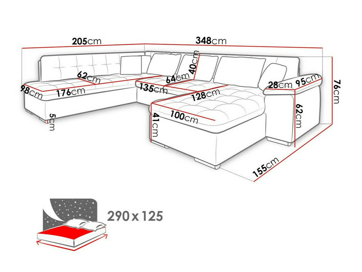 Kutna garnitura Comfivo Gemma VI (Magic Velvet 2225-151 + Venus Velvet 2941)