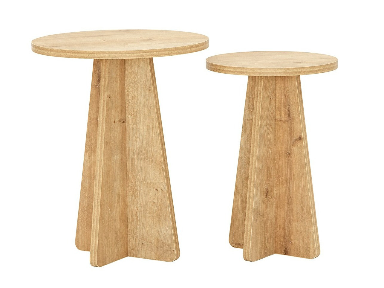 Set pomoćnih stolića Kailua 1858 (Hrast)