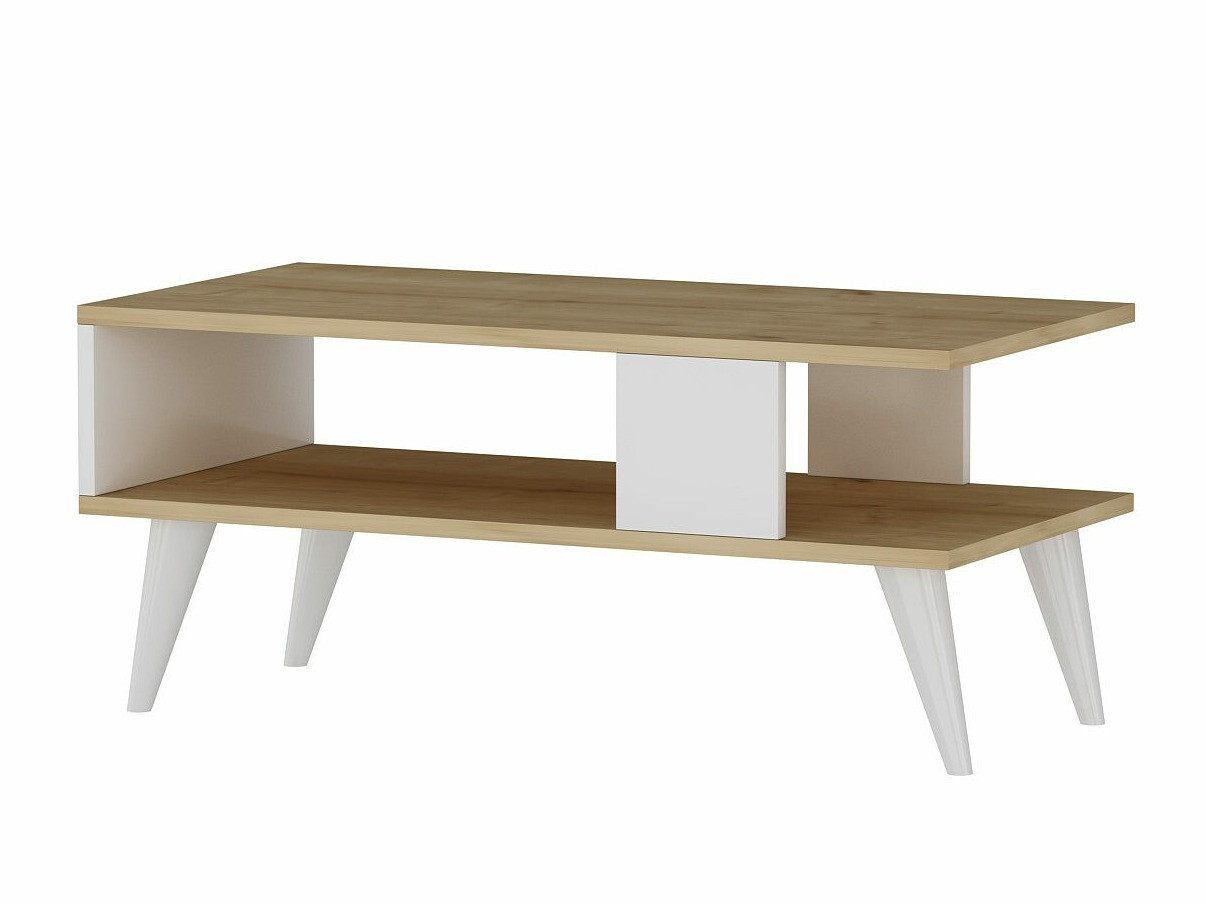 Stolić za kavu Kailua 1866 (Bijela + Hrast)