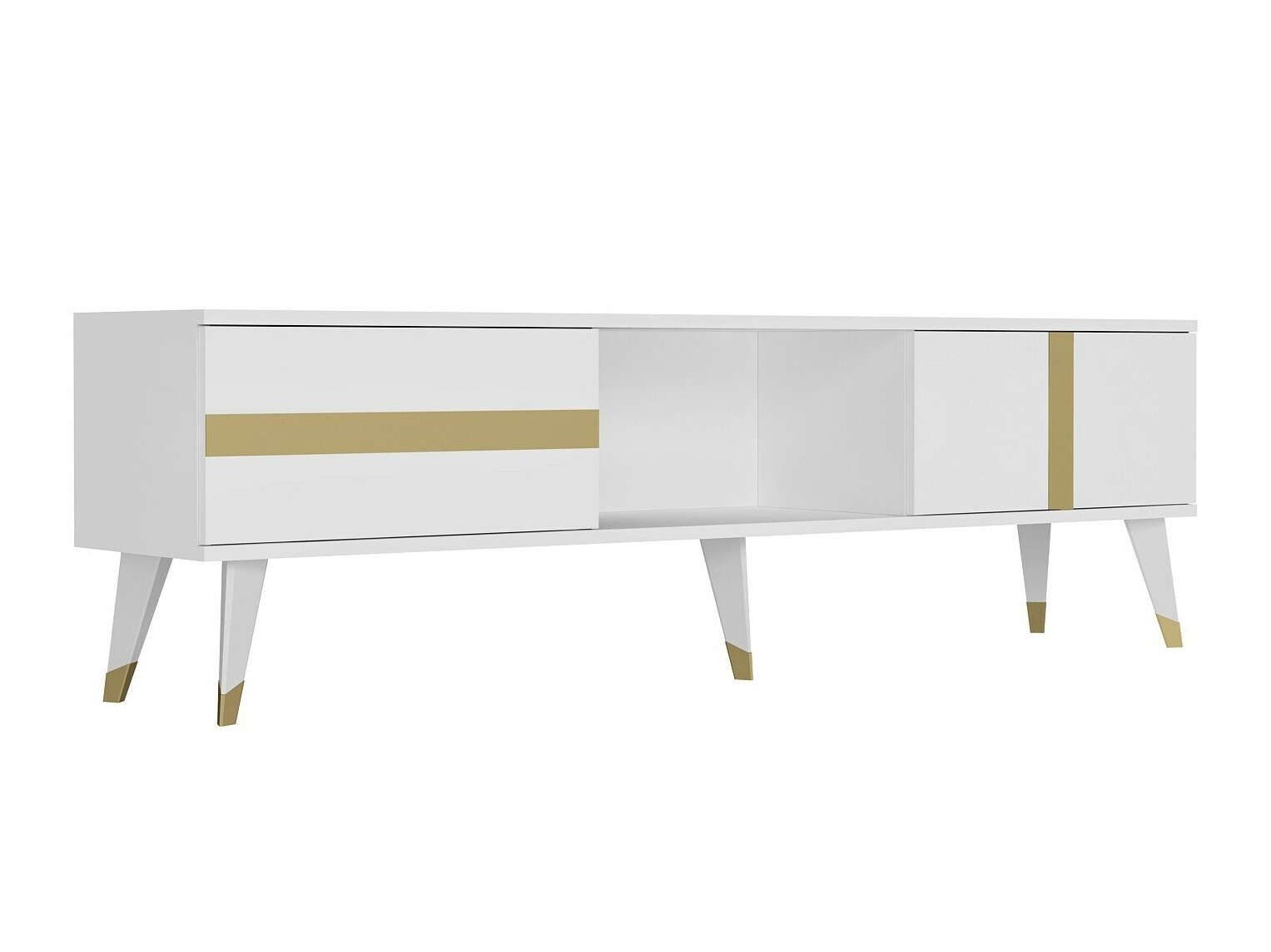 TV stol Kailua 1871 (Bijela + Zlatna)