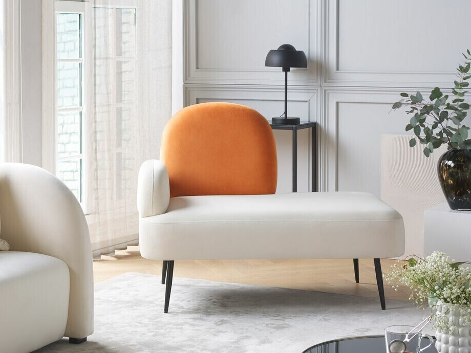 Ležaj Berwyn 1729 (Bijela + Narančasta)