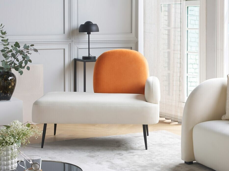 Ležaj Berwyn 1729 (Bijela + Narančasta)