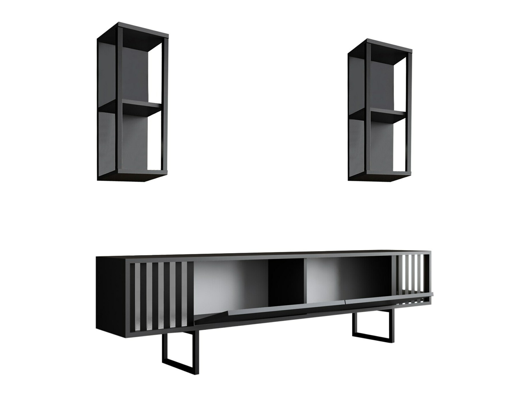 Set za dnevni boravak Kailua 2395 (Antracit)