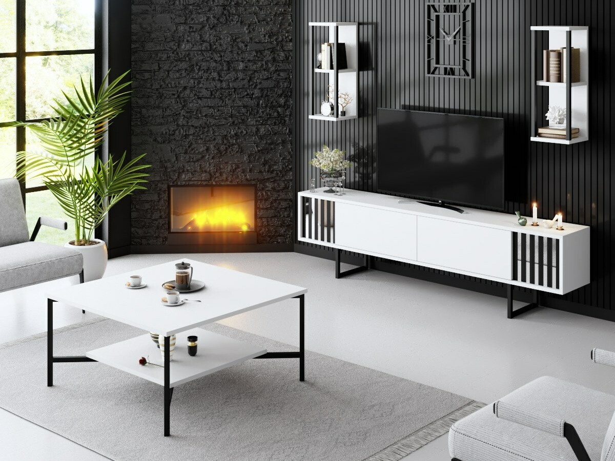 Set za dnevni boravak Kailua 2398 (Bijela)