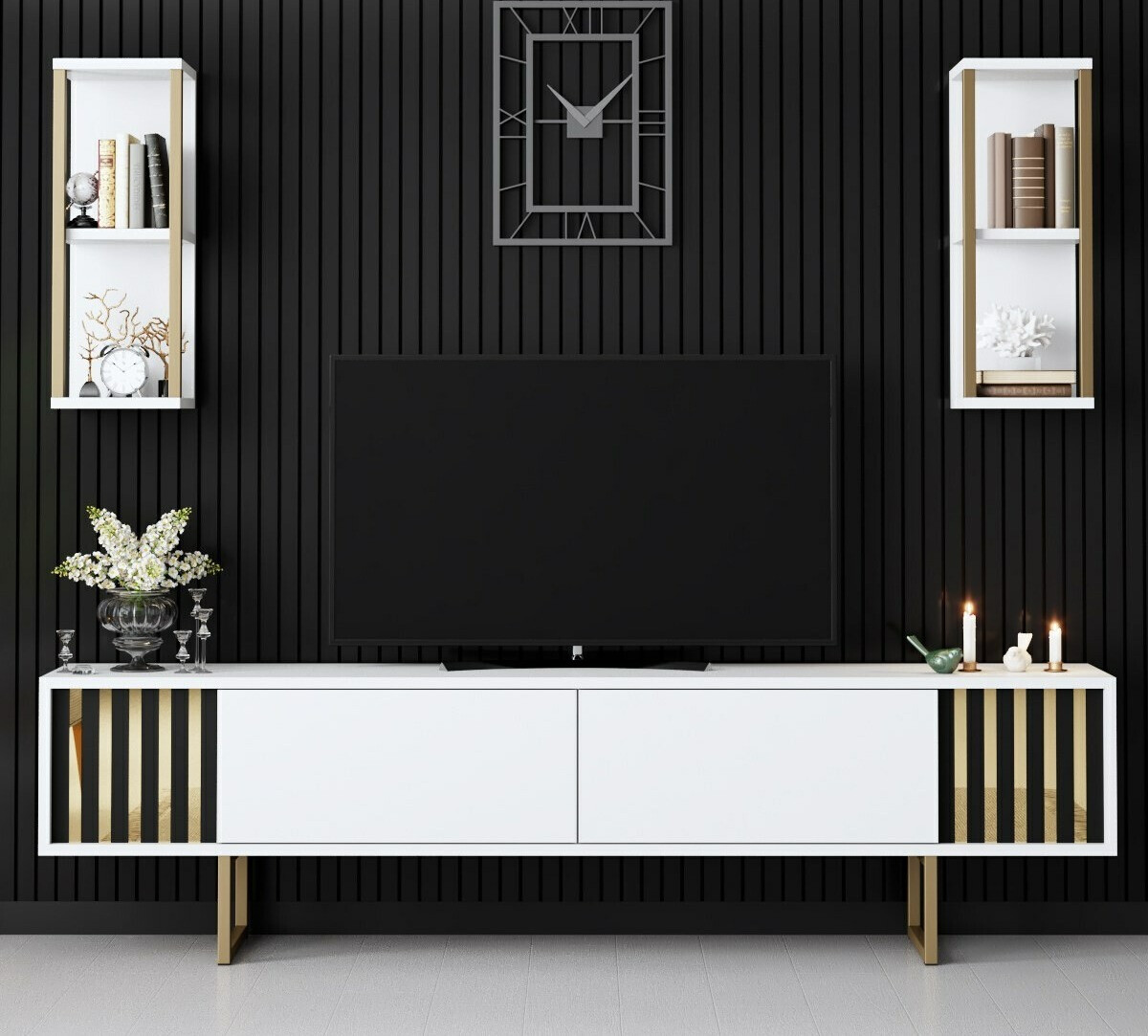 Set za dnevni boravak Kailua 2398 (Bijela)