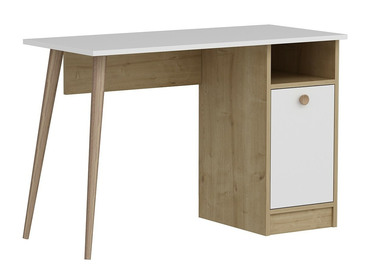 Uredski stol Kailua 1869 (Bijela + Hrast)