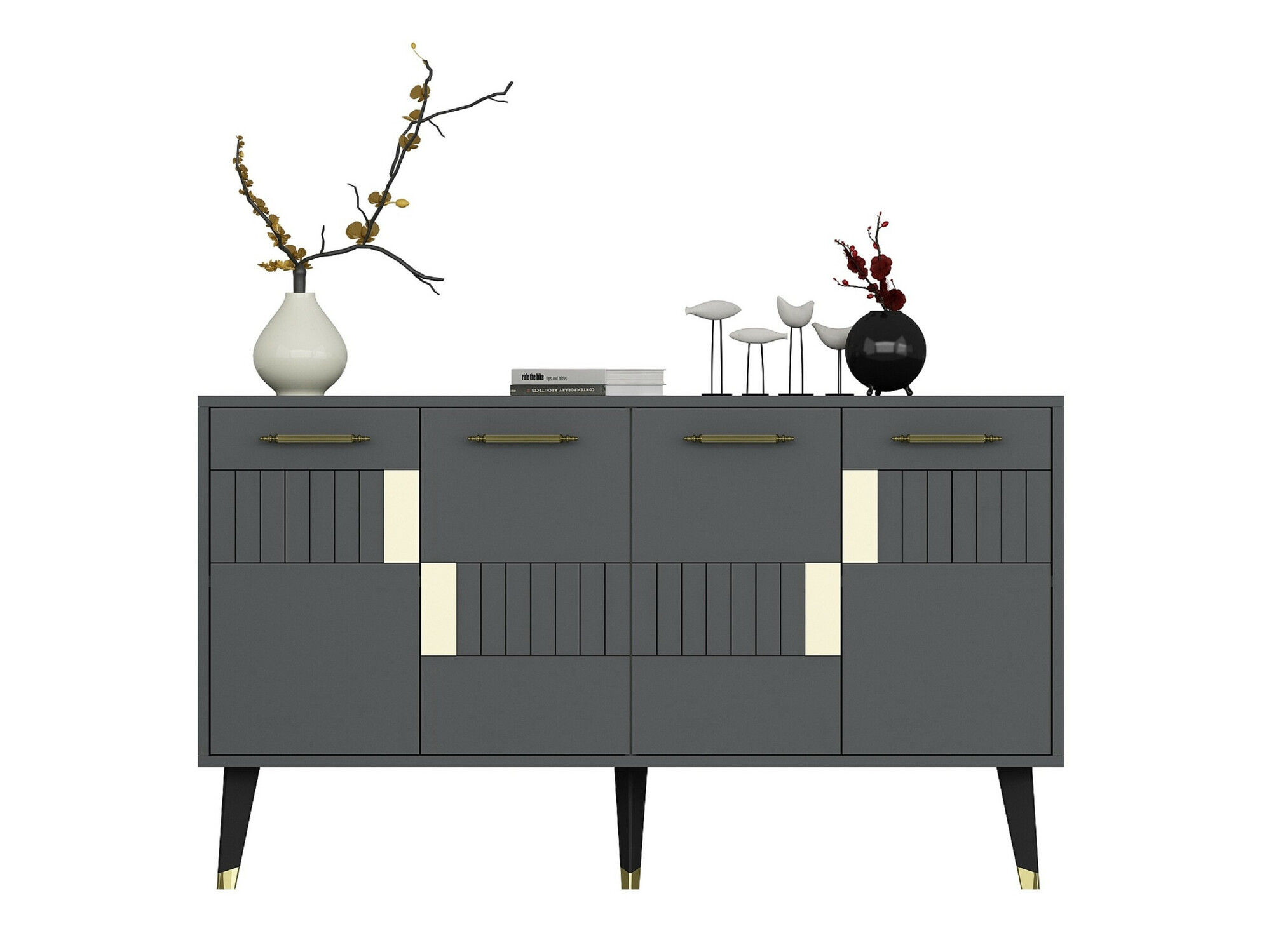 Ormarić Kailua 1882 (Antracit + Zlatna)