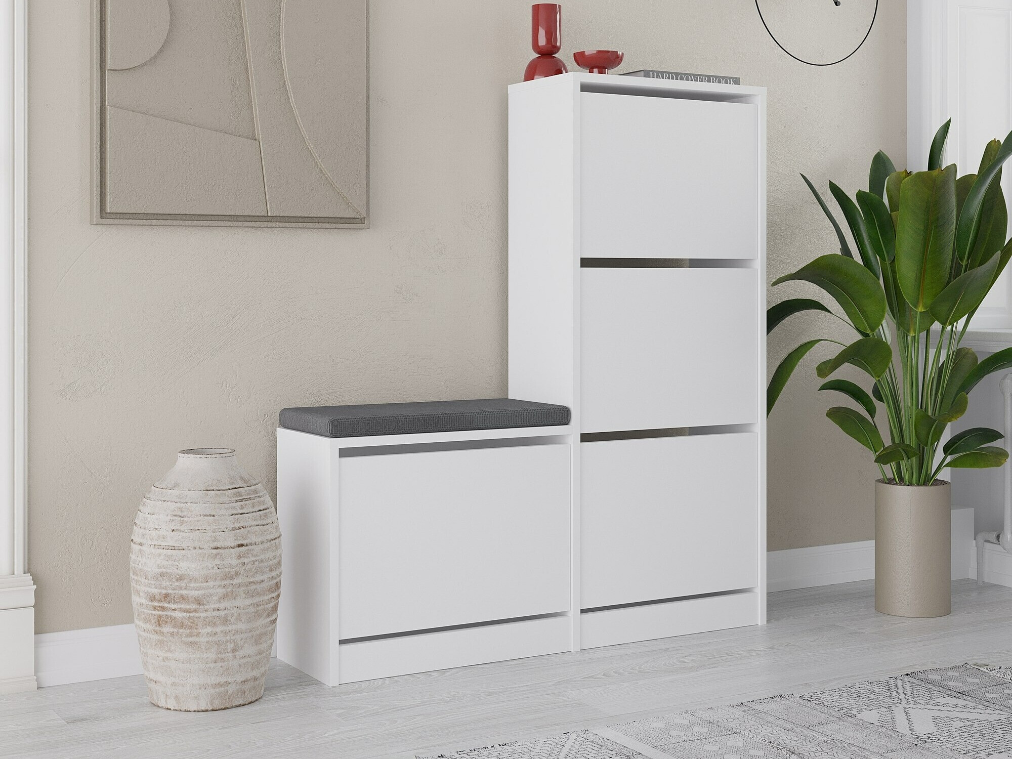 Ormarić za cipele Kailua 1879 (Bijela)