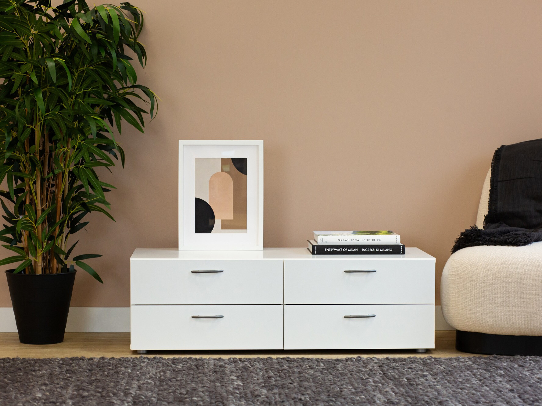 Komoda Bristol 186 (Bijela)