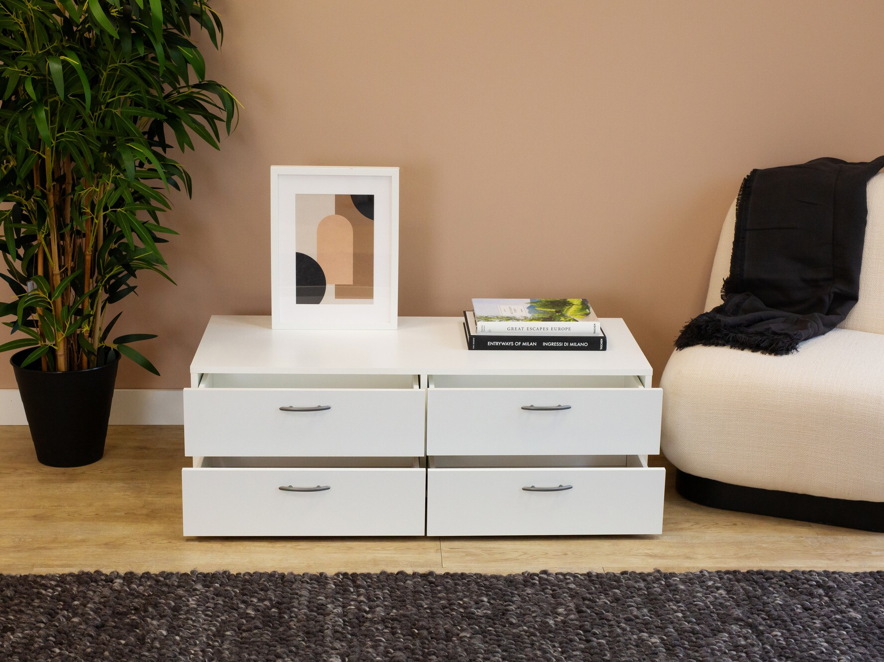 Komoda Bristol 186 (Bijela)