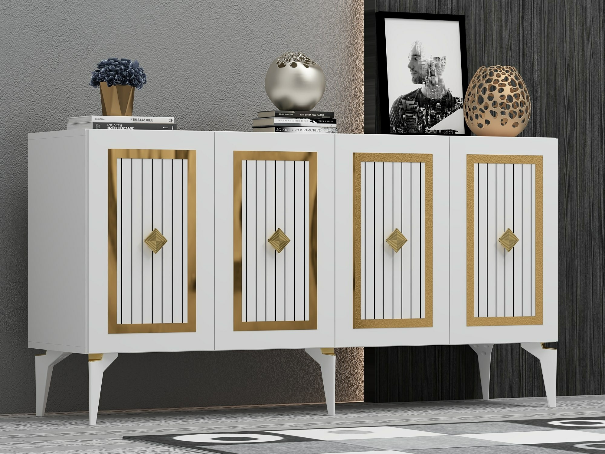 Ormarić Kailua 1886 (Bijela + Zlatna)