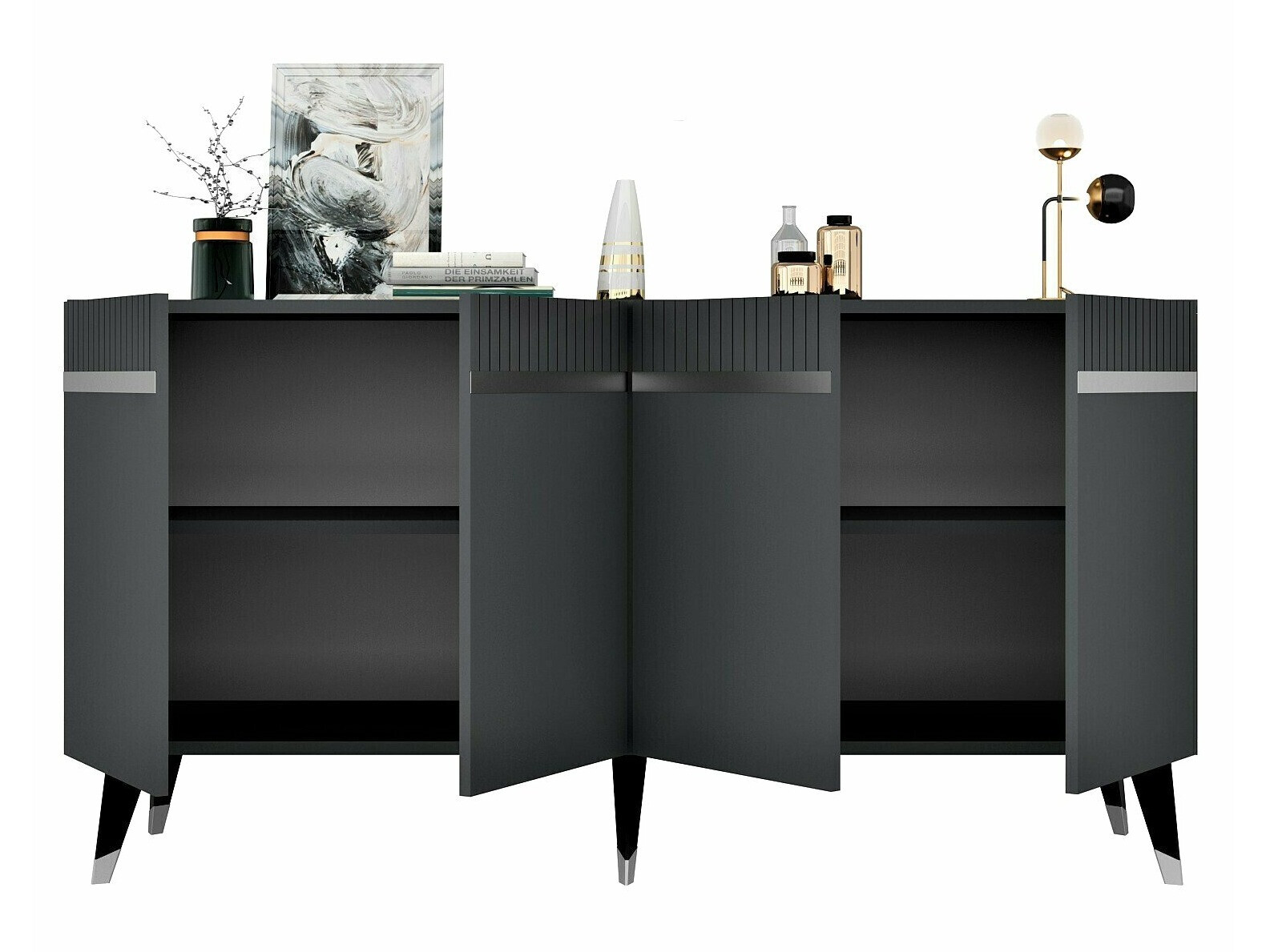 Ormarić Kailua 1915 (Antracit + Srebrna)