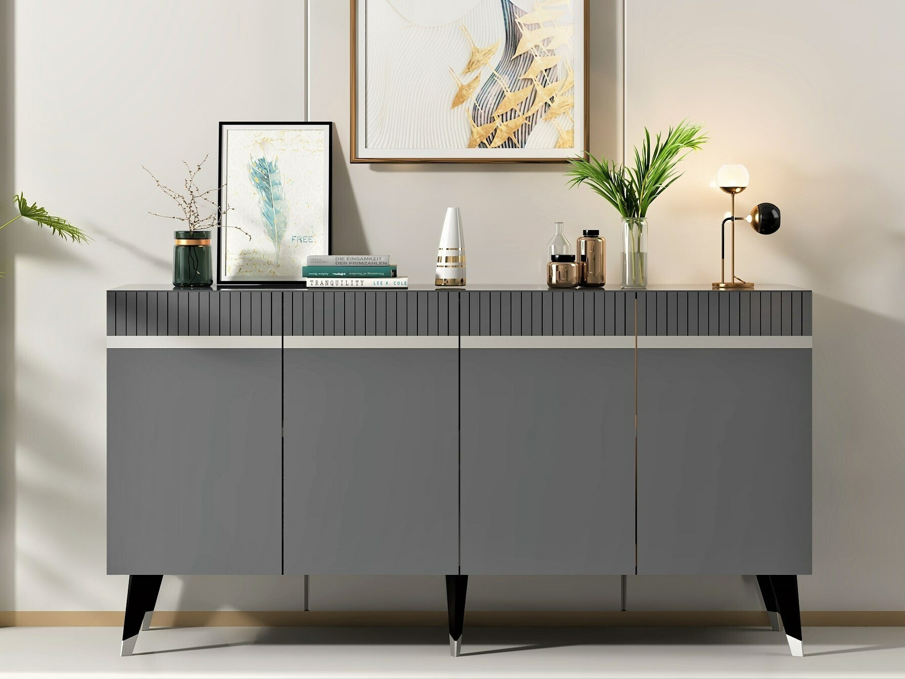 Ormarić Kailua 1915 (Antracit + Srebrna)