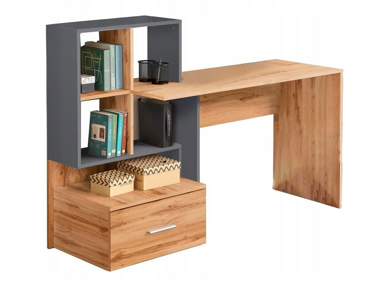 Uredski stol Houston 826 (Hrast Wotan + Antracit)